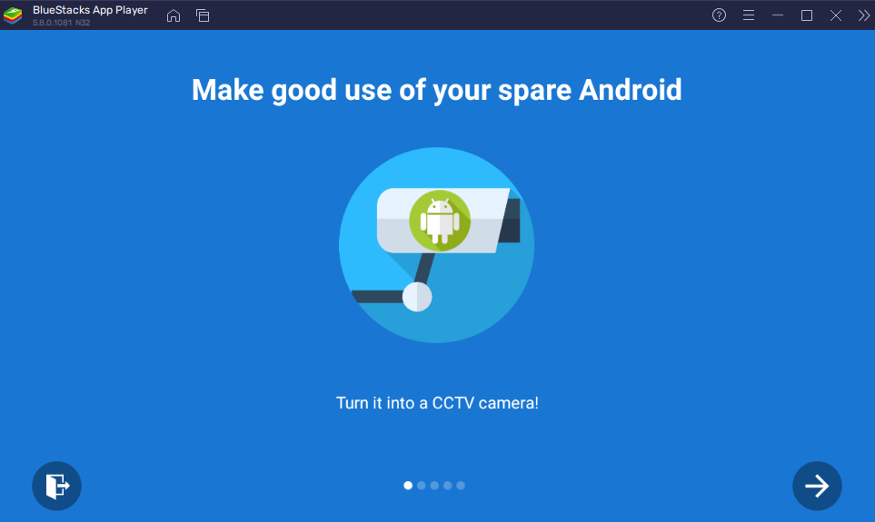 make the smartphone a CCTv camera 4